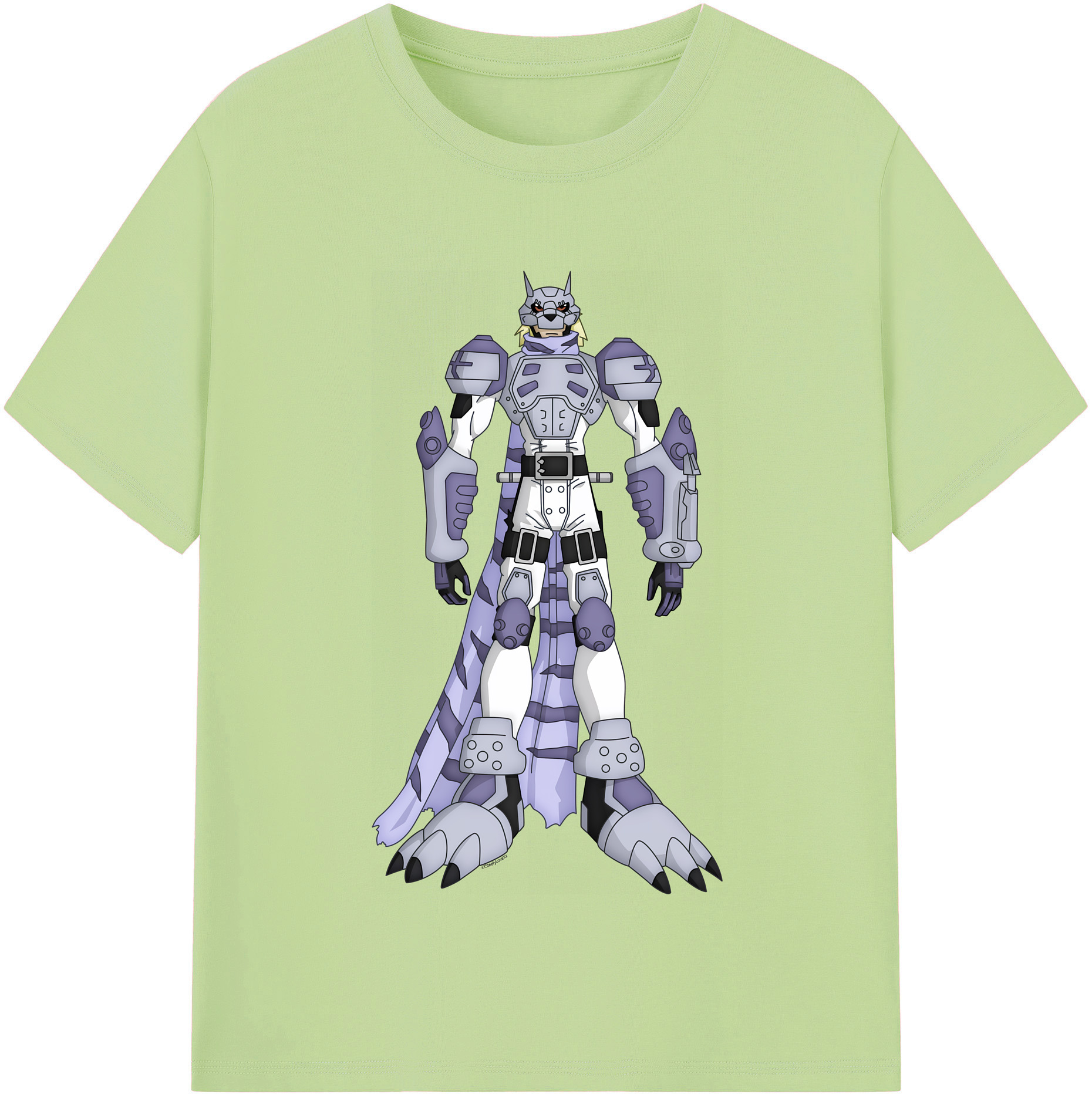 （画像用） Digimon デジタルモンスター/デジモン 綿100％半袖Tシャツ（フロントプリント）